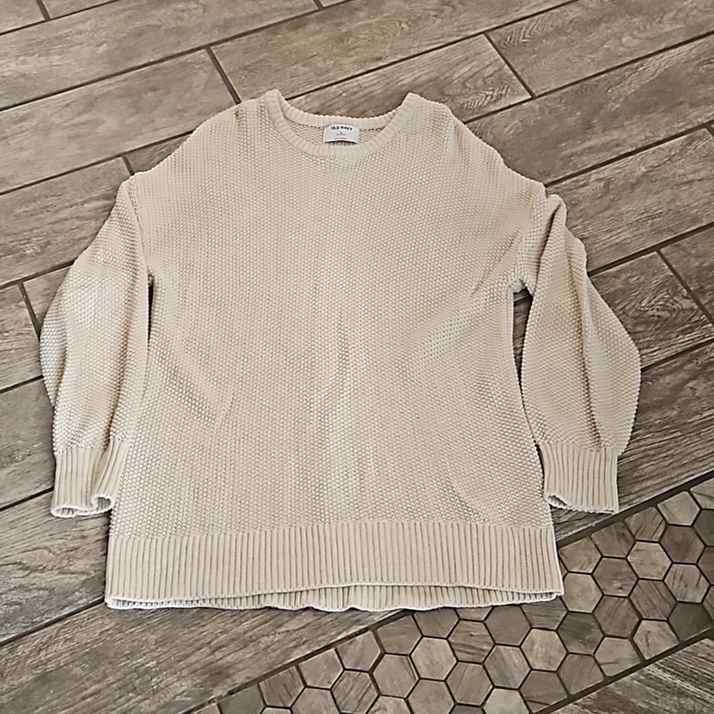 Old Navy Ecru Sweater